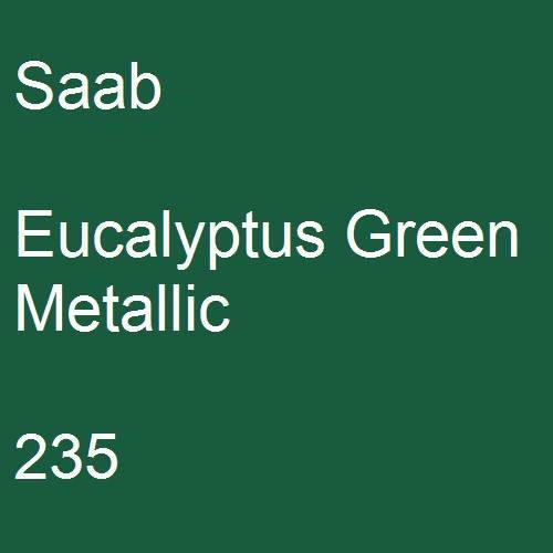 Saab, Eucalyptus Green Metallic, 235.